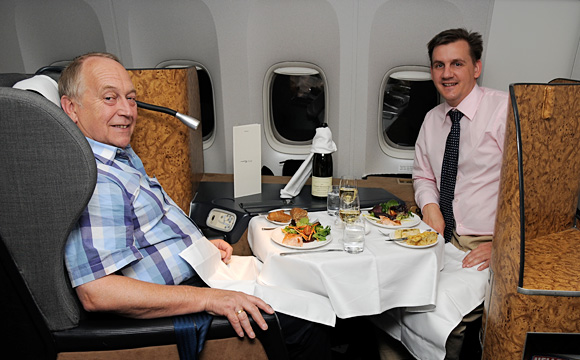 British Airways - First Class - Edmund & Thorsten Bührmann