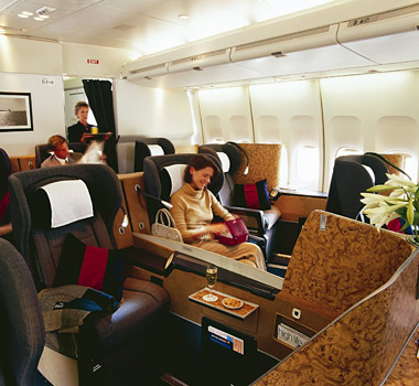 British Airways - First Class Cabin