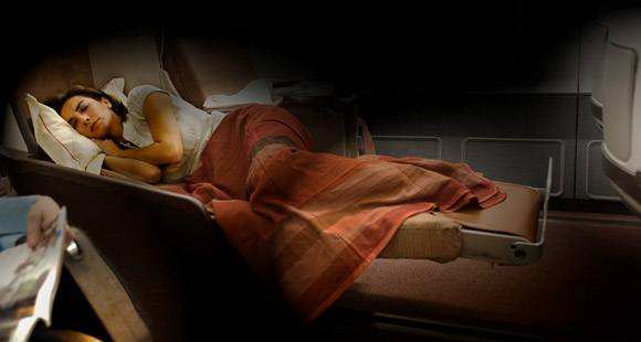 Iberia - Business Class - Sleeping