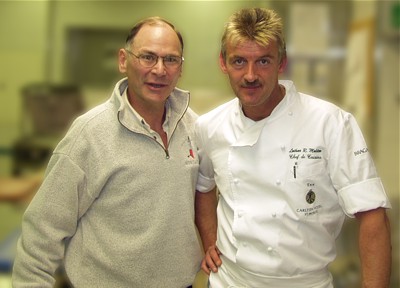 John Lomitola & Chef de Cuisine Lothar R. Molitor