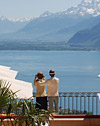 Majestic Alpine mountains, the blue lake, idyllic vineyards, valleys and villages, displayed from a height of over ten thousand feet, were reaching right into our core, demanding to leave stress and tension behind.The Le Mirador Kempinski, was founded in 1904 as...
