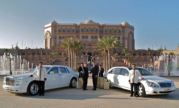 Emirates Palace - Arrival